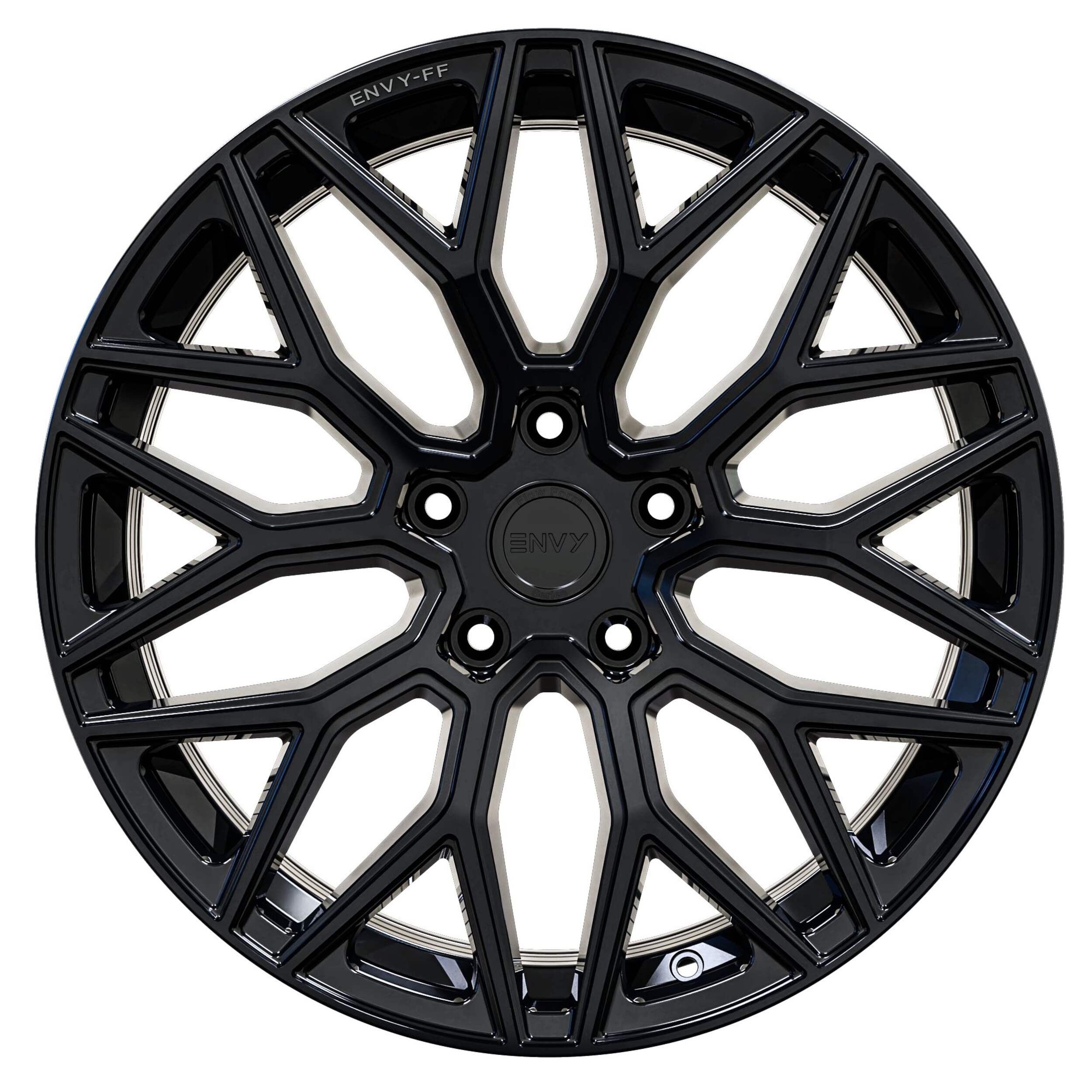 Envy FF-2 Alloy Wheel/Rim, Gloss Black Side_Left