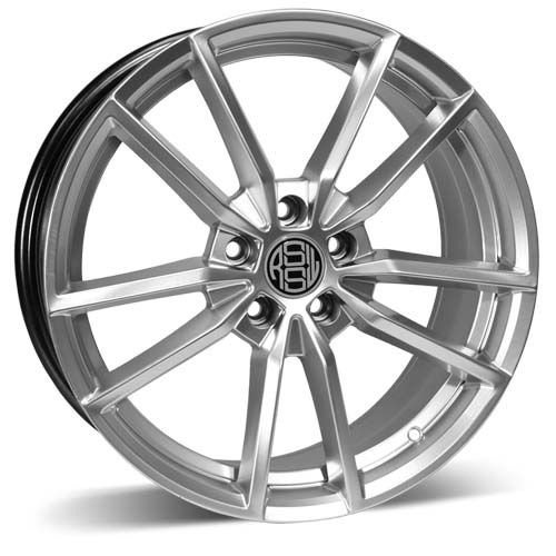 RSSW Grid Alloy Wheel/Rim, Hyper Silver Canadian Tire