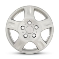 AutoTrends Wheel Cover/Hub Cap, Silver 14-in, 4-pk Side_Left