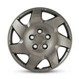 AutoTrends Wheel Cover/Hub Cap, Gunmetal 16-in, 4-pk Side_Left