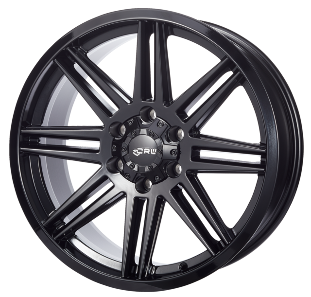 CRW GTX Alloy Truck Wheel, Gloss Black Canadian Tire