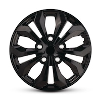 AutoTrends 80-1567 Wheel Cover/Hub Cap/Hub Cap, Black, 17-in, 4-pk Side_Right
