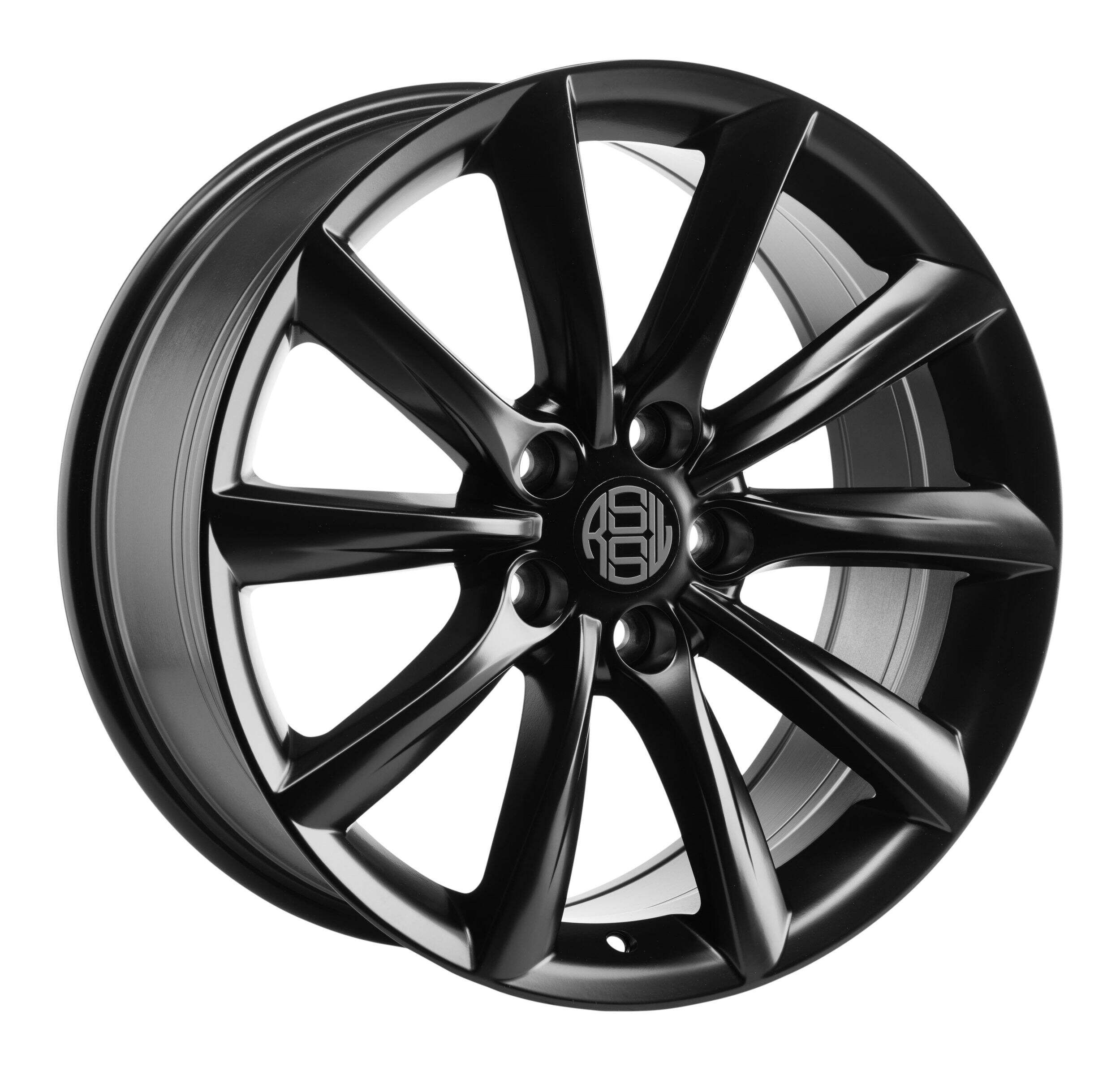 Jante en alliage RSSW Hydro, noir satiné Front_Angled_Left