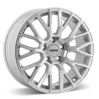 RSSW Monza Alloy Wheel/Rim, Silver Front_Angled_Left