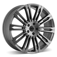 RSSW Prestige Alloy Wheel/Rim, Grey Front_Angled_Left