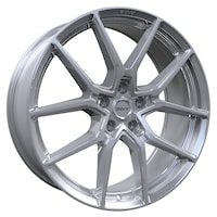 Envy RE-5 Alloy Wheel/Rim, Gloss Silver Front_Three_Fourths_Angled_Left