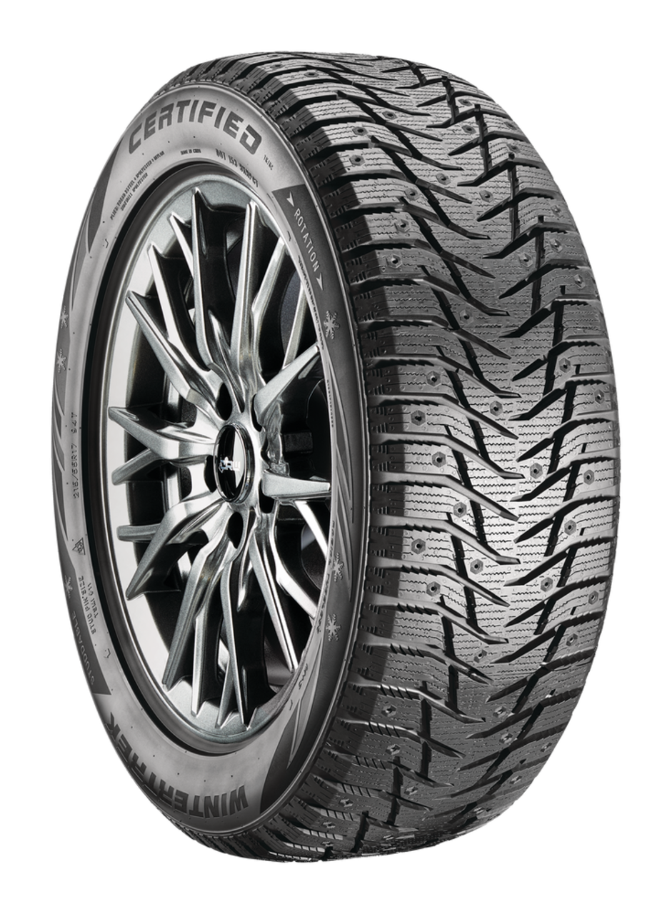 Certified WinterTrek Studdable Tire for Passenger & CUV | Canadian
