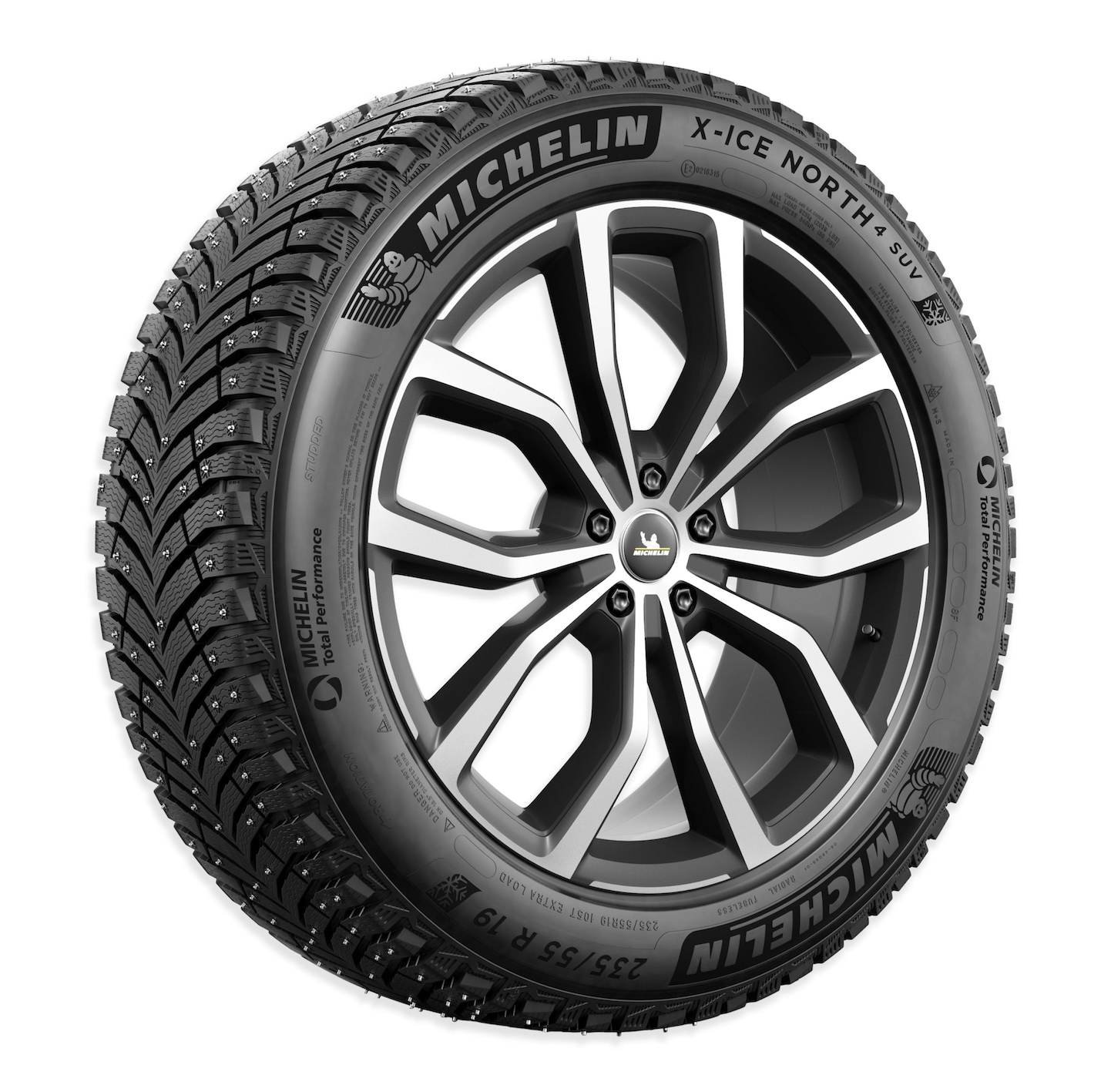 Michelin XIce North 4 Pneu d’hiver clouté pour véhicules de tourisme