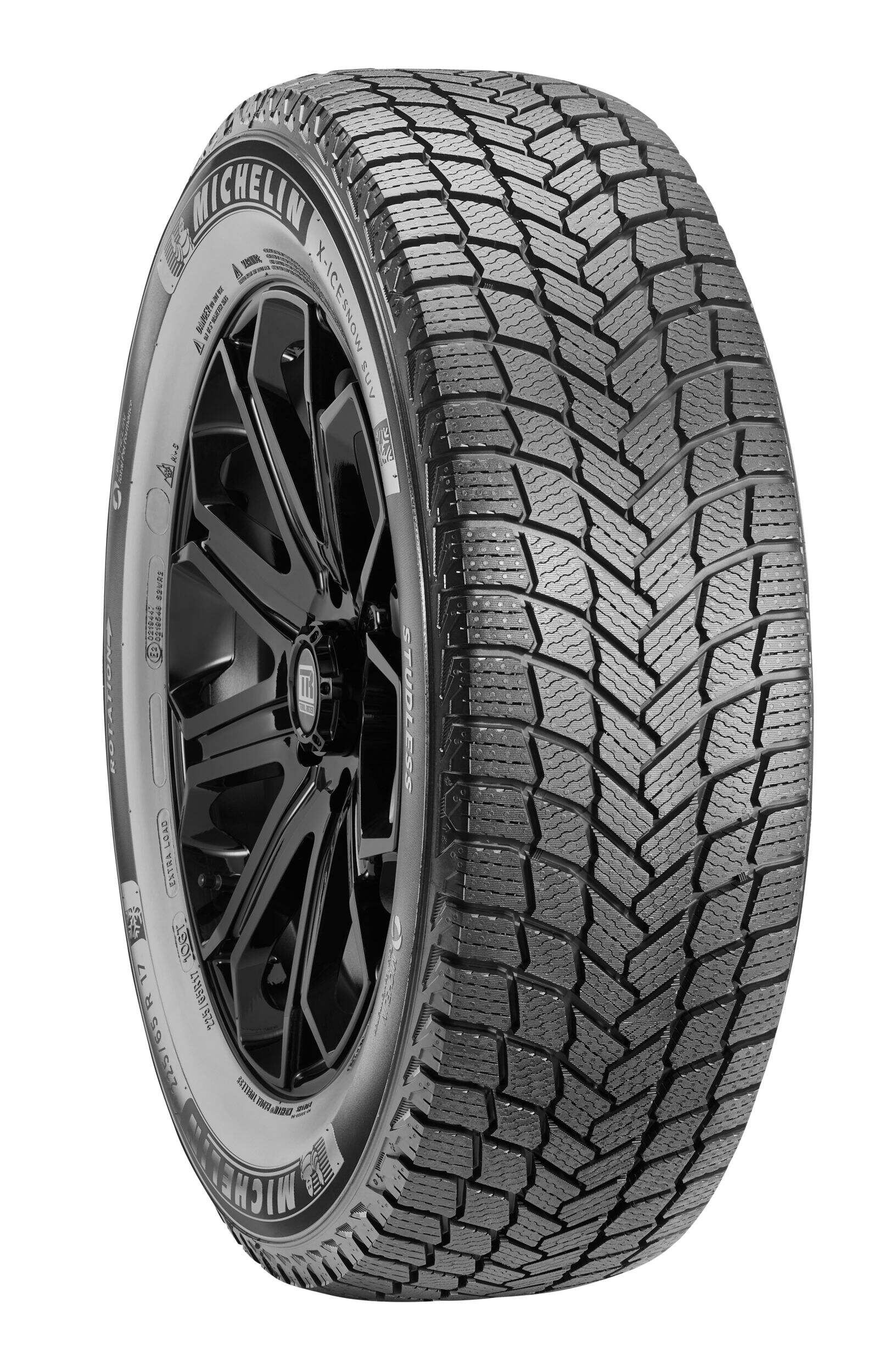 Michelin X-Ice® SNOW SUV Winter Tire For Truck & SUV with Wet/Snow/Ice Traction Front_Three_Fourths_Angled_Right