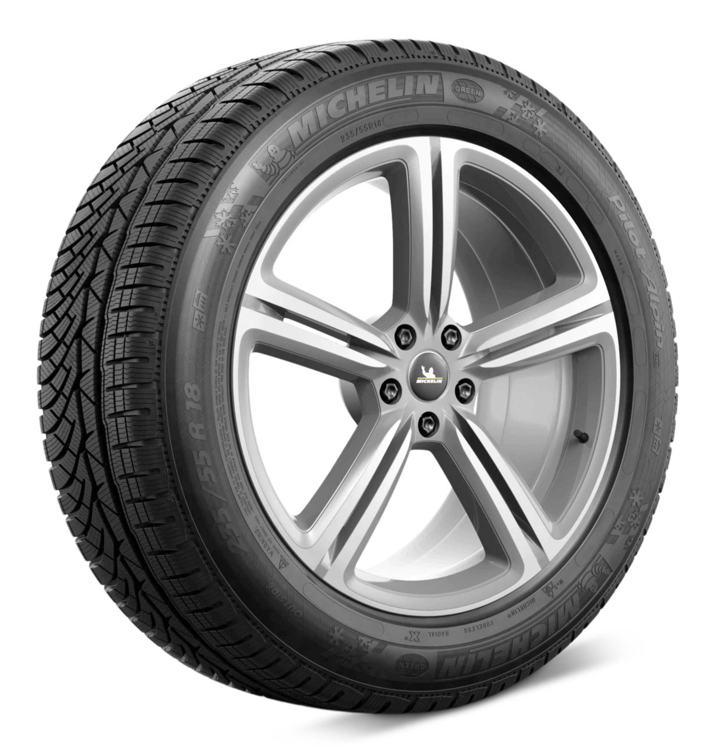 Michelin Pilot Alpin PA4 Winter Tire For Passenger & CUV Front_Angled_Right