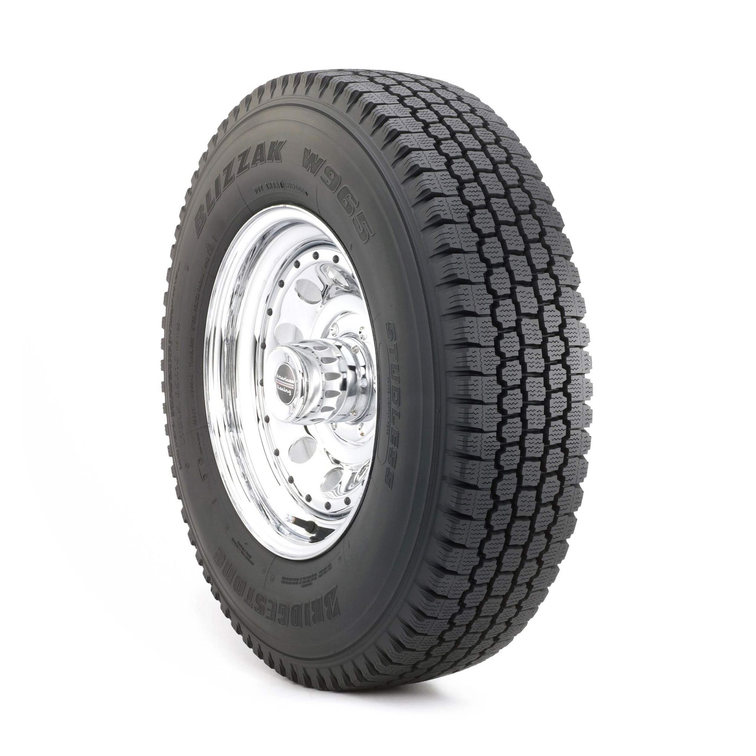 Bridgestone Blizzak W965 Winter Tire For Truck & SUV Front_Three_Fourths_Angled_Right