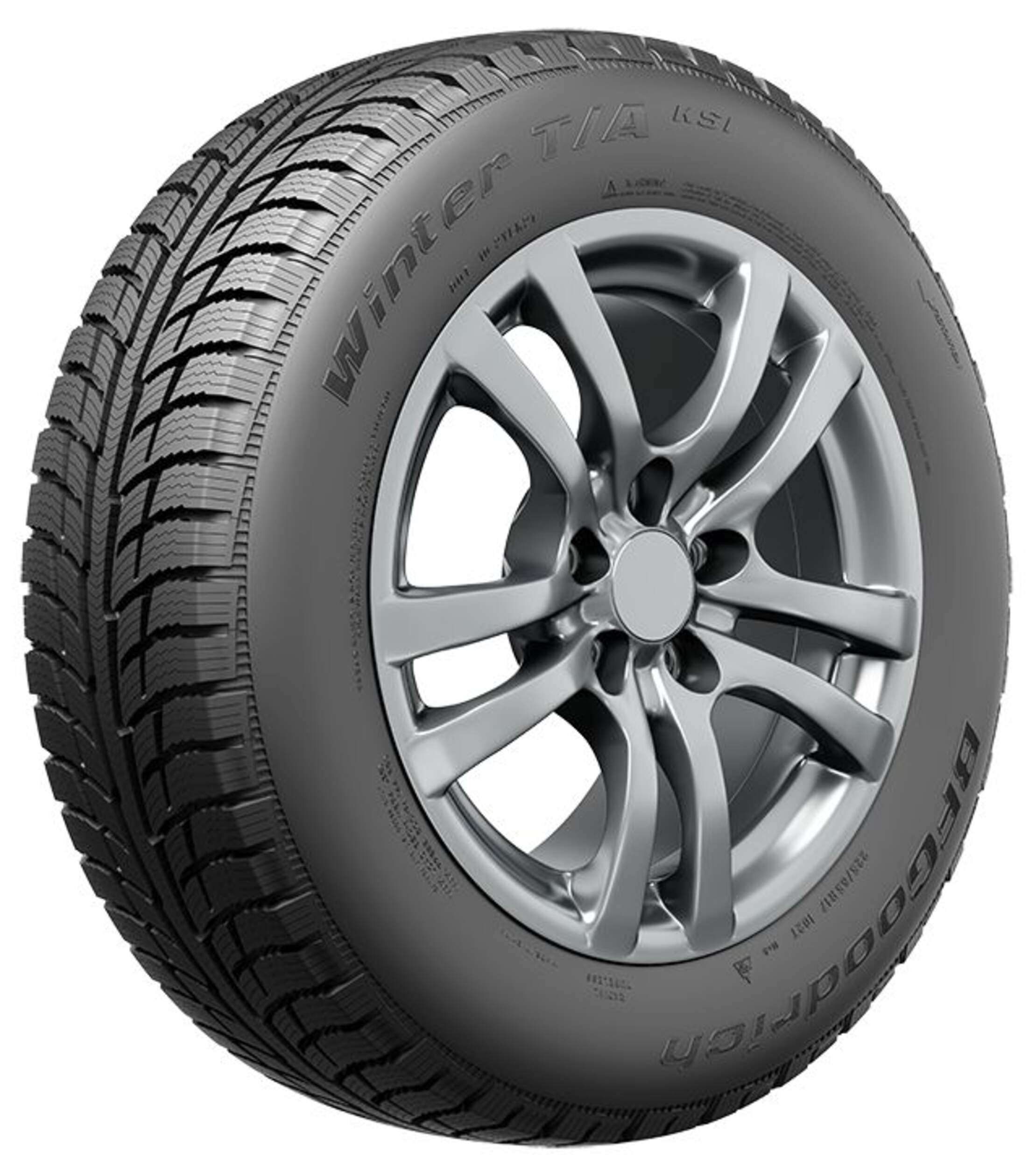 BFGoodrich Winter T/A KSI Tire For Passenger & CUV, Ice & Snow Traction Front_Three_Fourths_Angled_Left