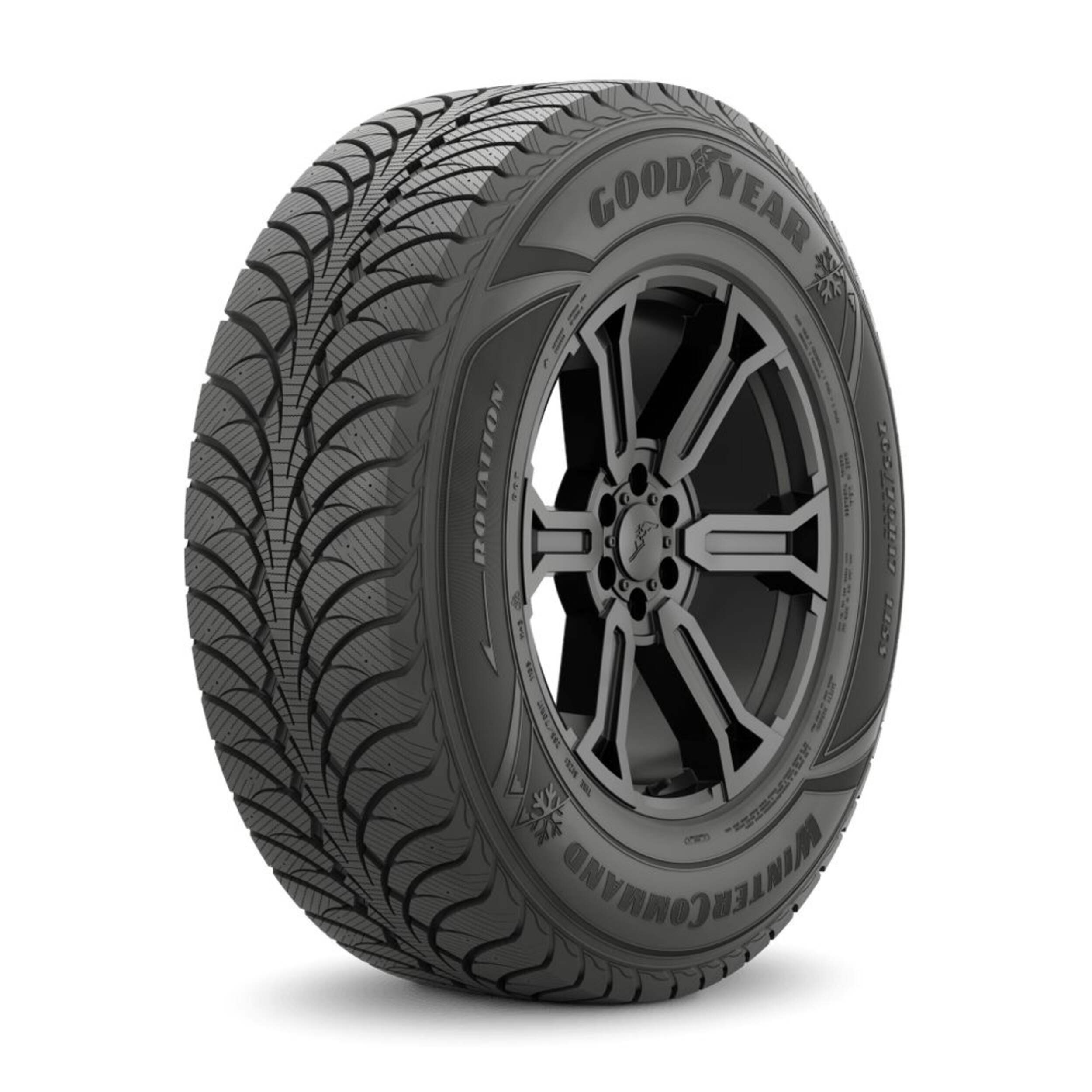 Goodyear WinterCommand SUV Winter Tire Front_Angled_Left