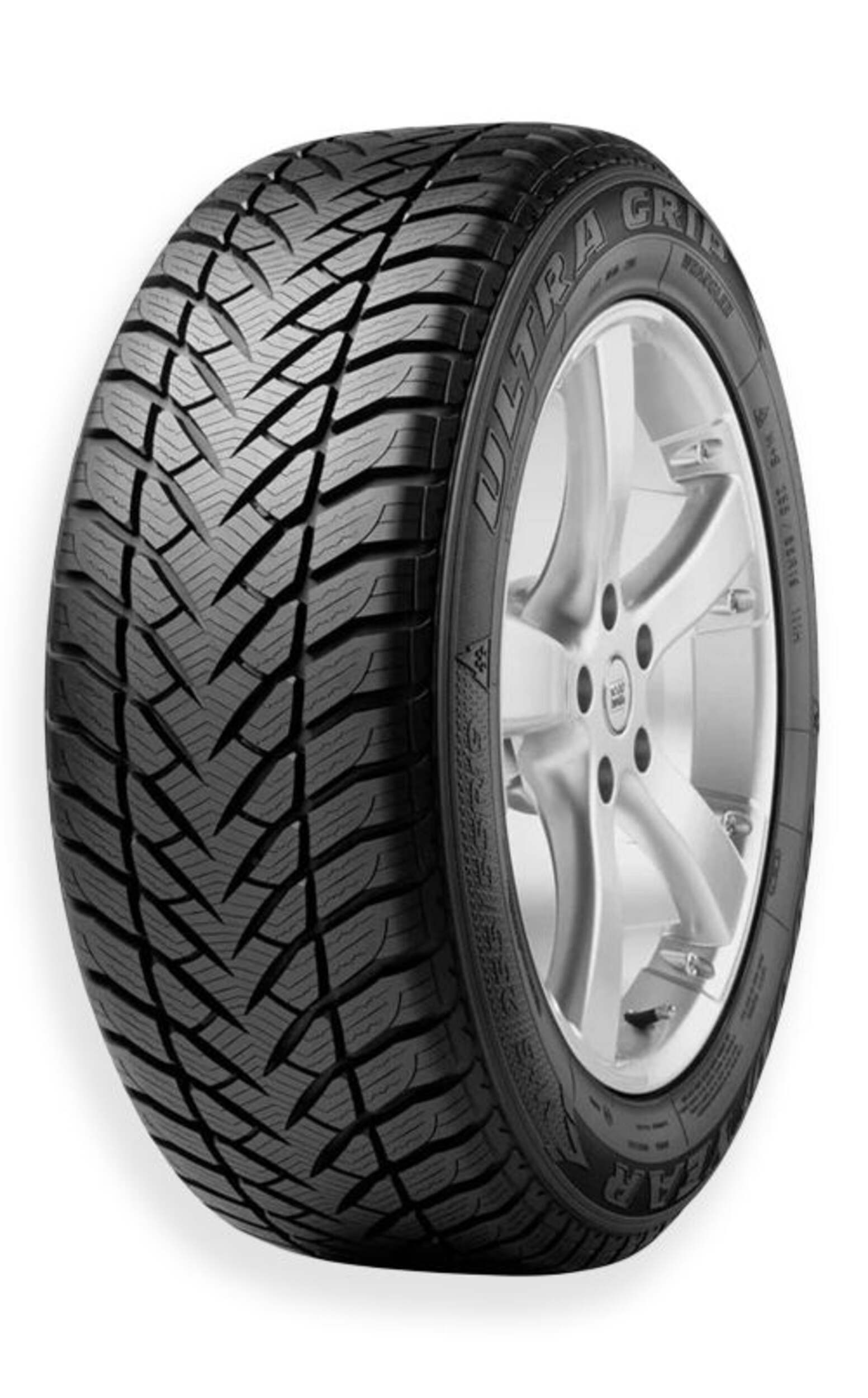 Goodyear Ultra Grip + SUV 4X4 Tire Front_Angled_Left