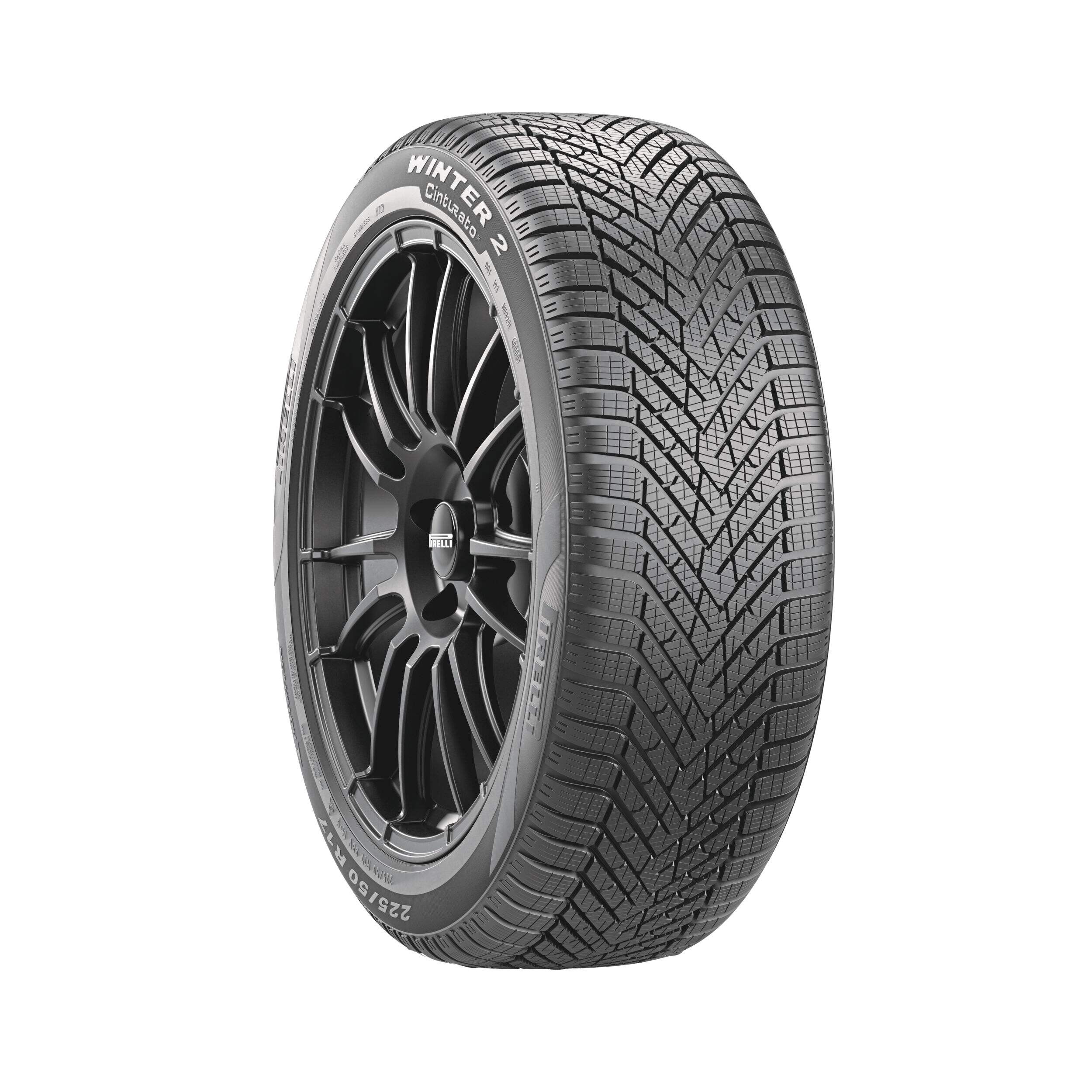 Pneu d'hiver Pirelli Cinturato 2 Front_Three_Fourths_Angled_Right