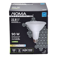 NOMA Advanced PAR38 E26 Base Dimmable LED Flood Light Bulb, 1050 Lumens, Daylight, 90W Front_Elevated