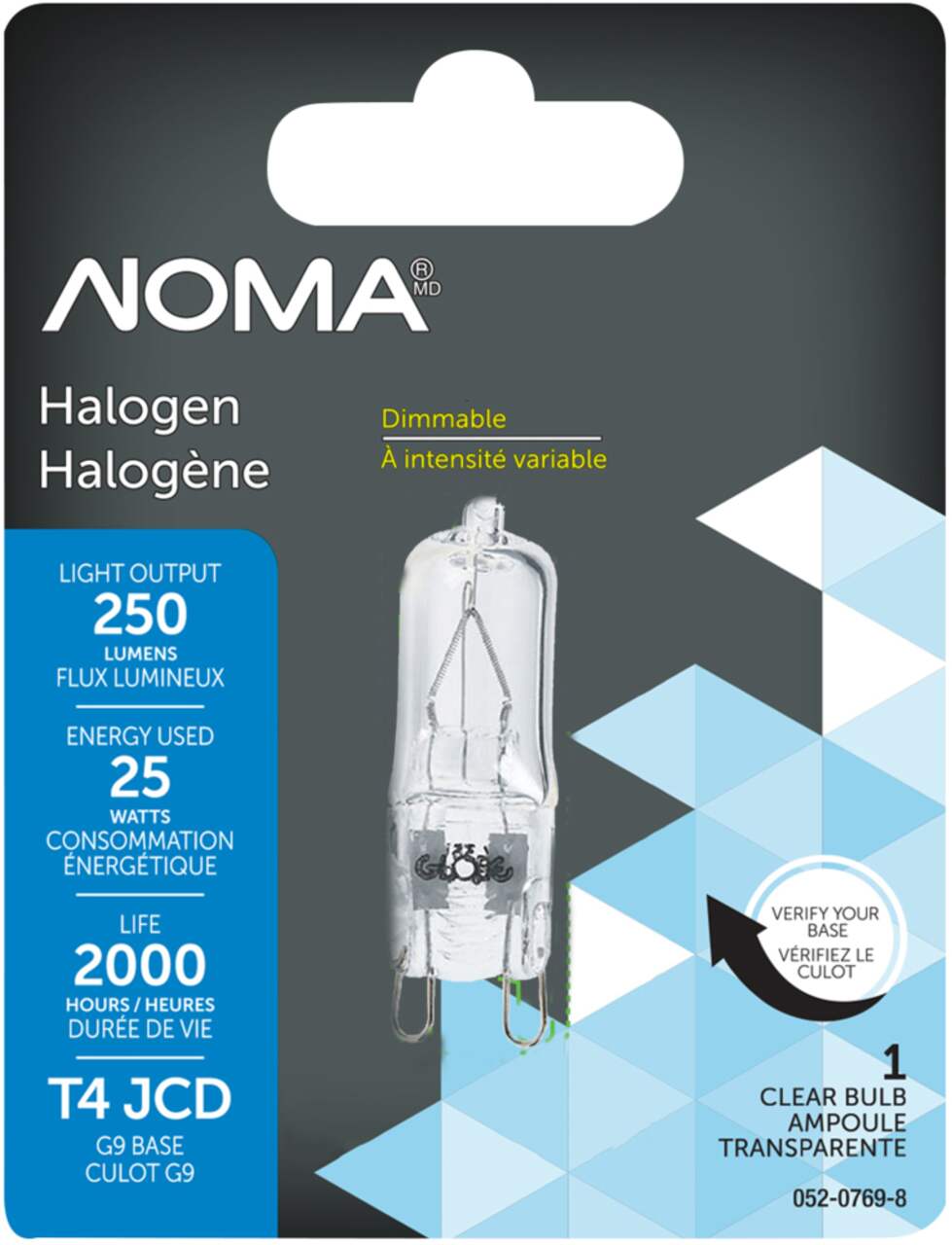 G9 ampoules halogènes 230V basse consommation