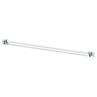 Philips T12 G13 Base Fluorescent Tube Light Bulbs, 4100K, Cool White, 40W 48-in, 2-pk Front_Angled_Left