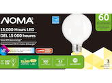 Ecosmart Ampoule DEL blanche douce (2700K) à gradation 65W équivalente BR30  (1 paquet)