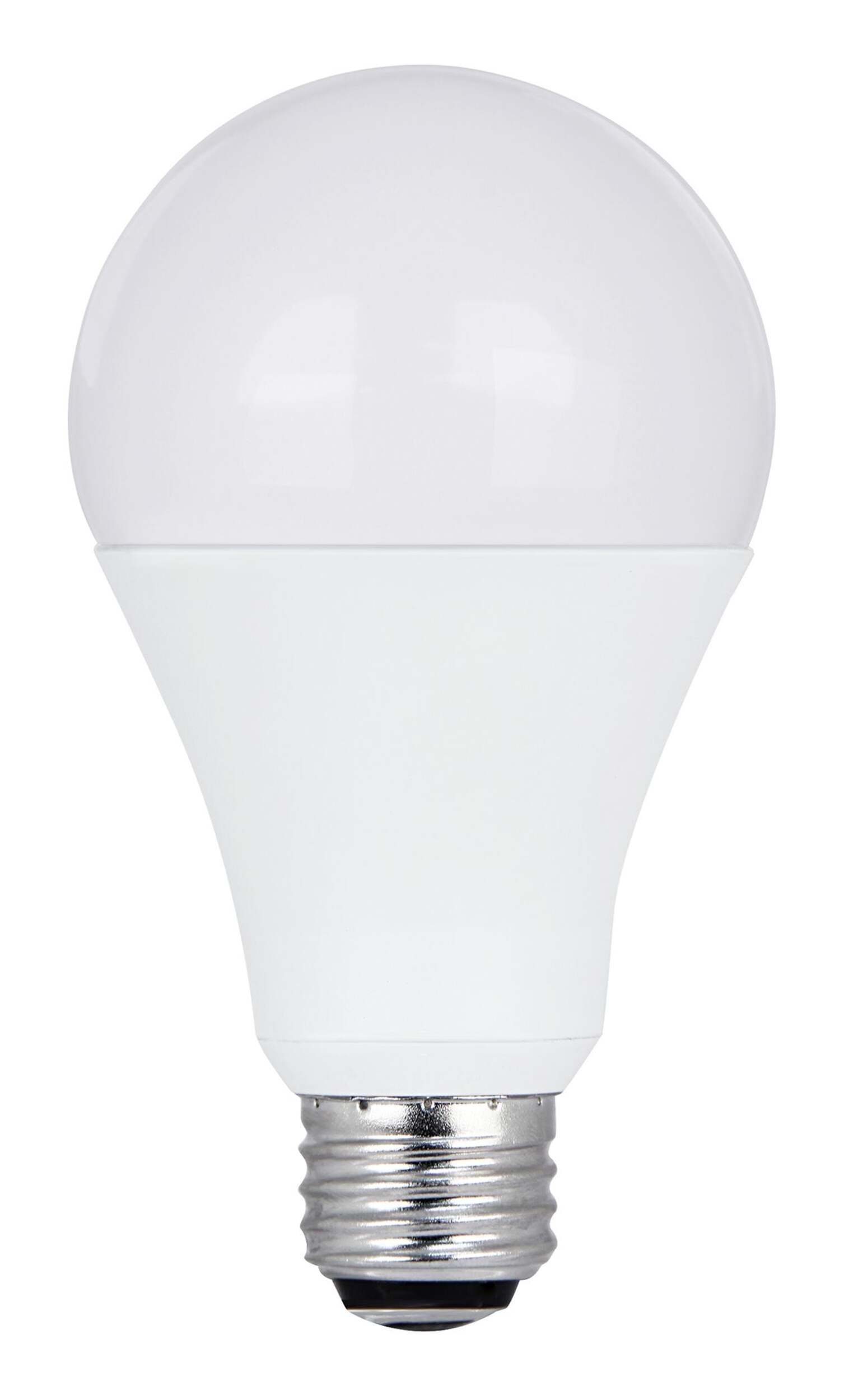 Ampoule à DEL non variable à 3 intensités pour lampe à culot E26 NOMA Advanced A21, lumière du jour, 50 W/100 W/150 W Front_Flat