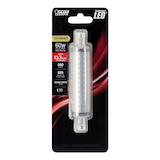 Feit Electric R7S Base Non-Dimmable LED Light Bulb, 3000K, 800 Lumens, Warm White, 60W Front_Flat