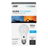 Feit Electric A19 E26 Base Non-Dimmable LED Light Bulb, 800 Lumens, Daylight, 60W Front_Elevated