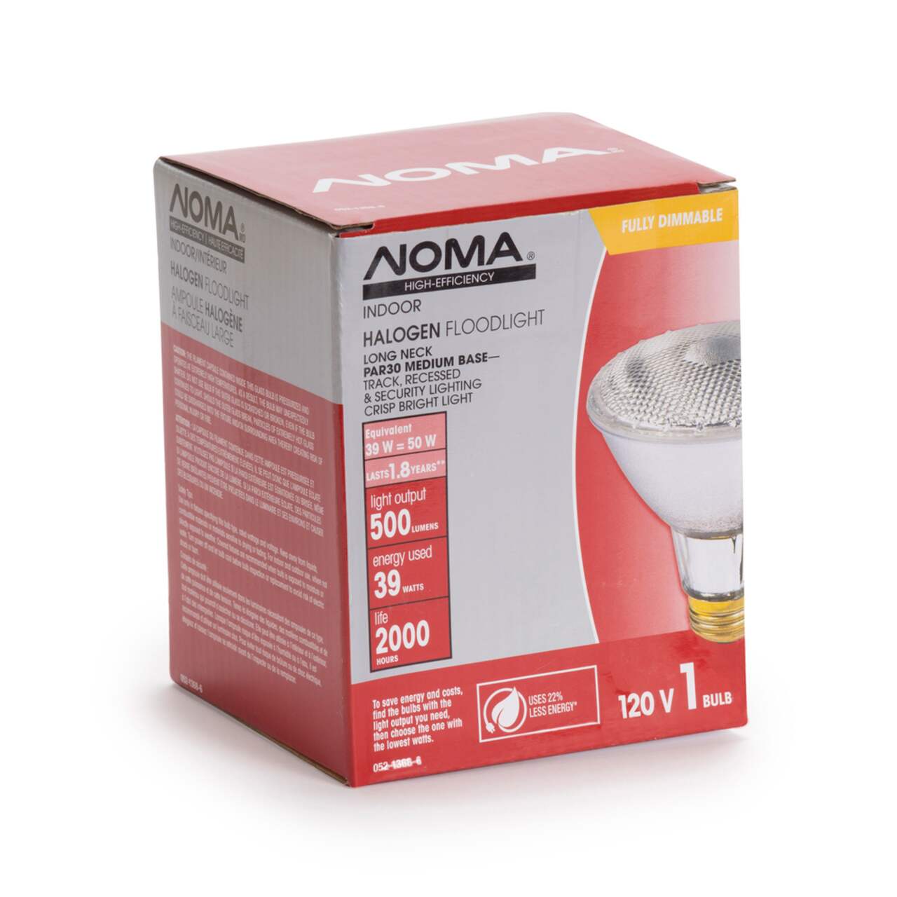 Noma halogen deals flood light bulbs