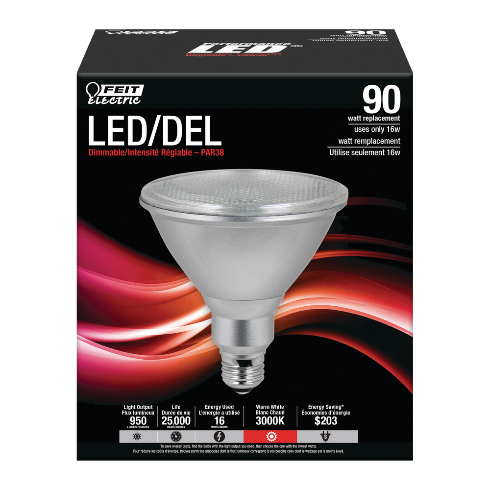 NOMA LED PAR38 90W Dimmable Soft White Bulb Canadian Tire