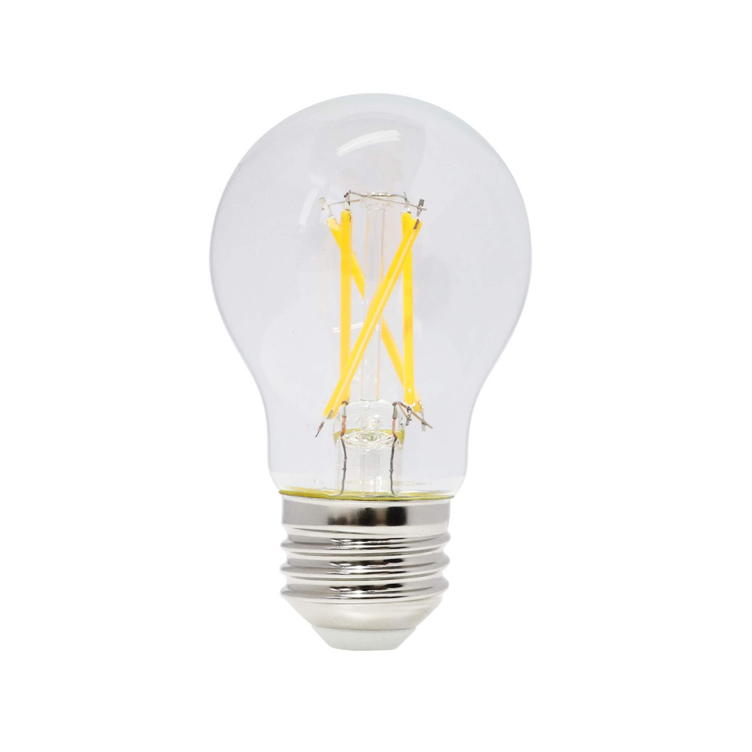 NOMA A15 E26 Base Dimmable LED Light Bulb, 3000K, 300 Lumens, Warm White, 40W Front_Flat