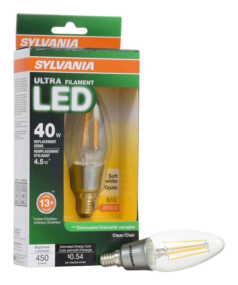 Sylvania B10 25W Dimmable LED Bulb | Canadian Tire