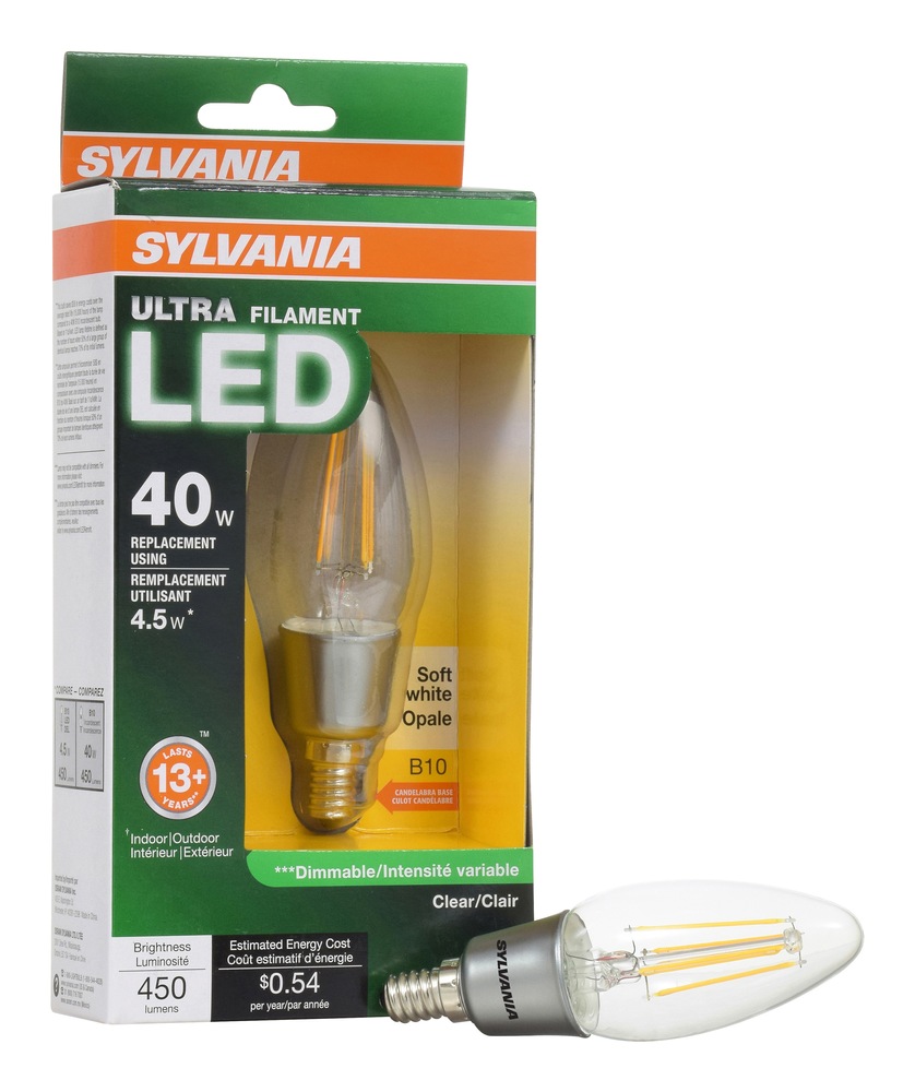 Sylvania B10 25W Dimmable LED Bulb Canadian Tire