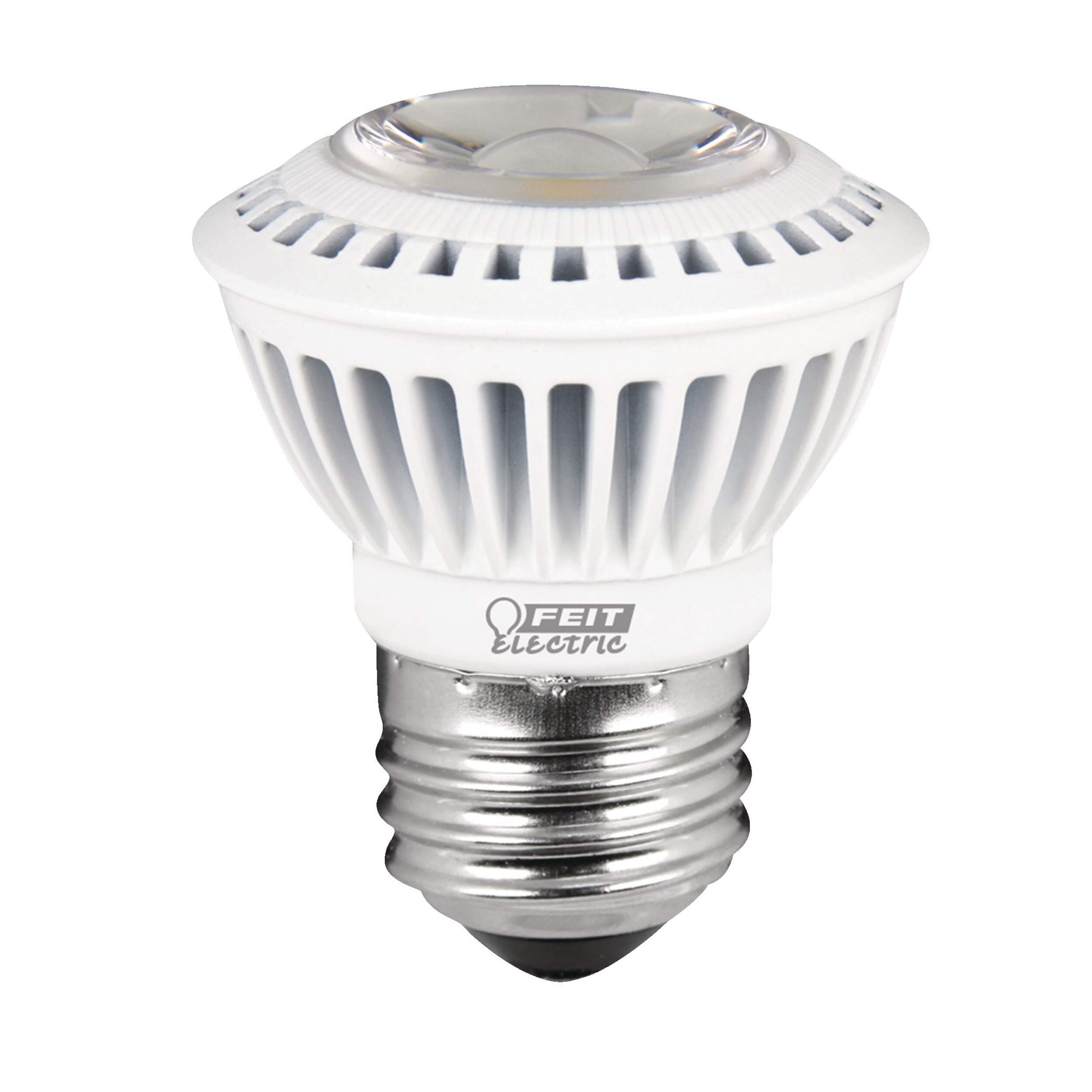 Feit Electric MR16 E26 Base Dimmable LED Flood Light Bulb, 3000K, 520 Lumens, Warm White, 50W Front_Elevated