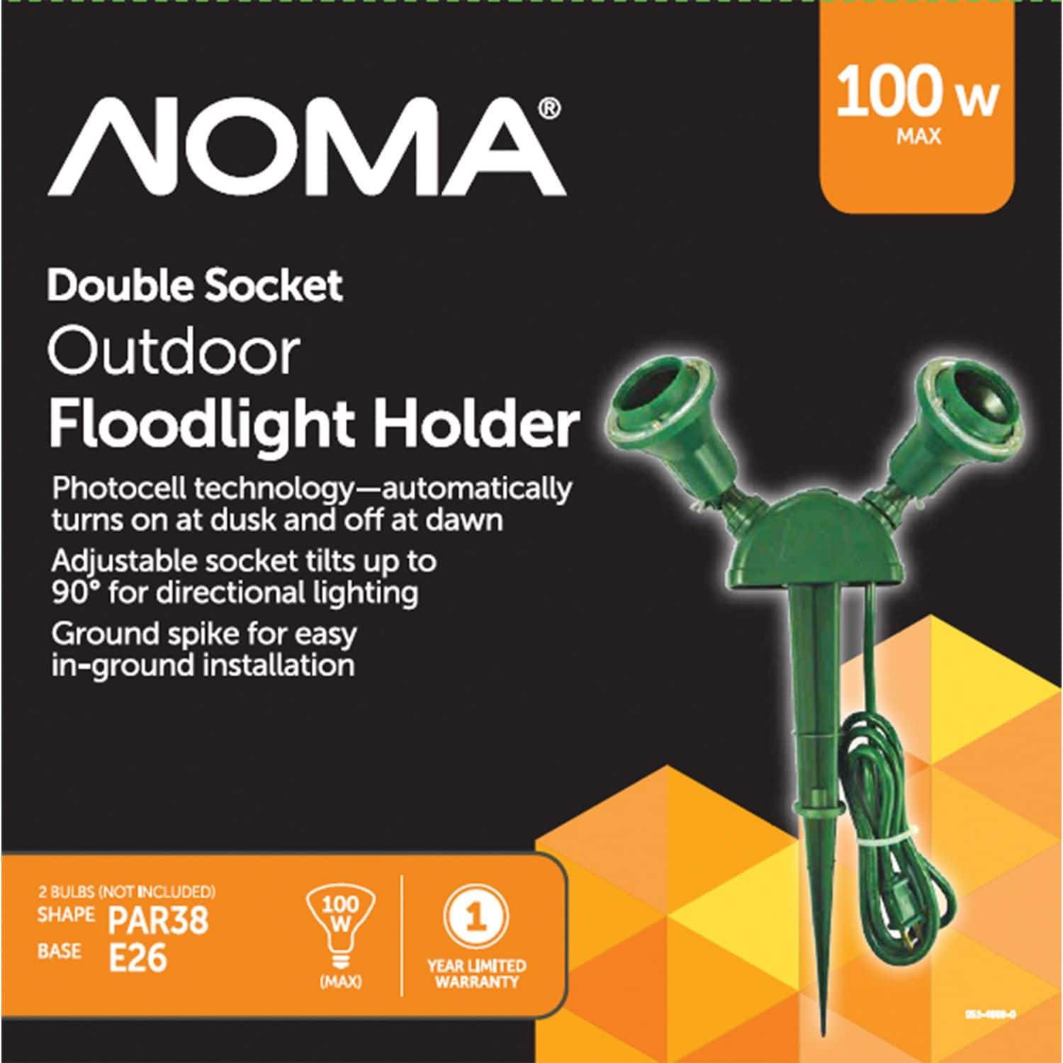 Outdoor flood deals light holder