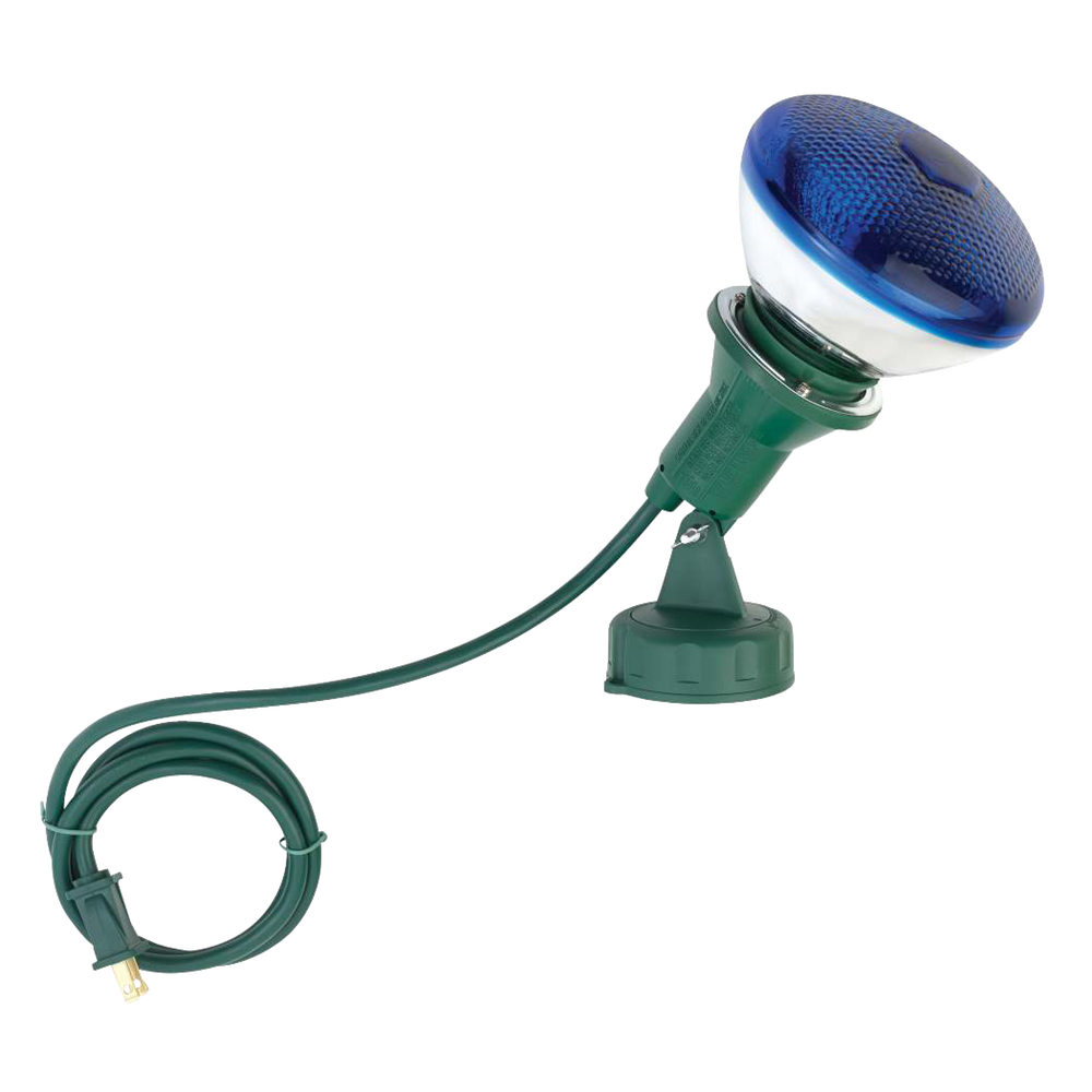 NOMA B38 Flood Light Kit with Ground SPike, WeatherResistant, Assorted