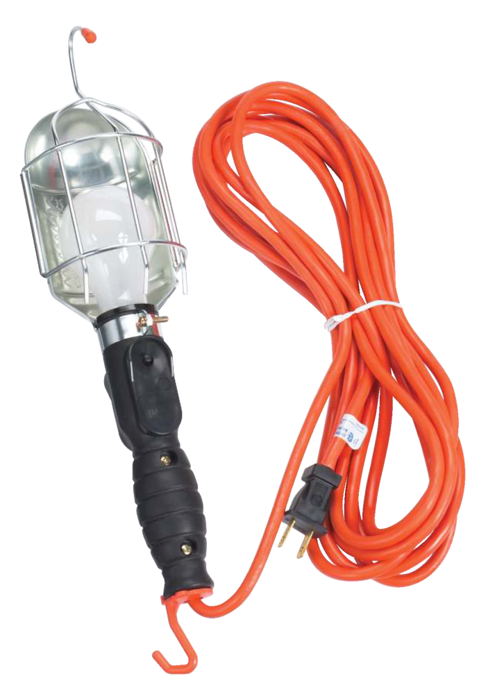 Lampe baladeuse de travail avec grille de protection d′ampoule - Cordon de  7.62 m