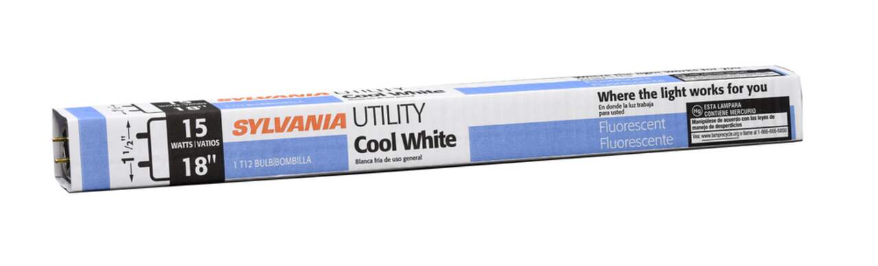 Philips T12 Fluorescent Tube Light Bulb Cool White 18 in
