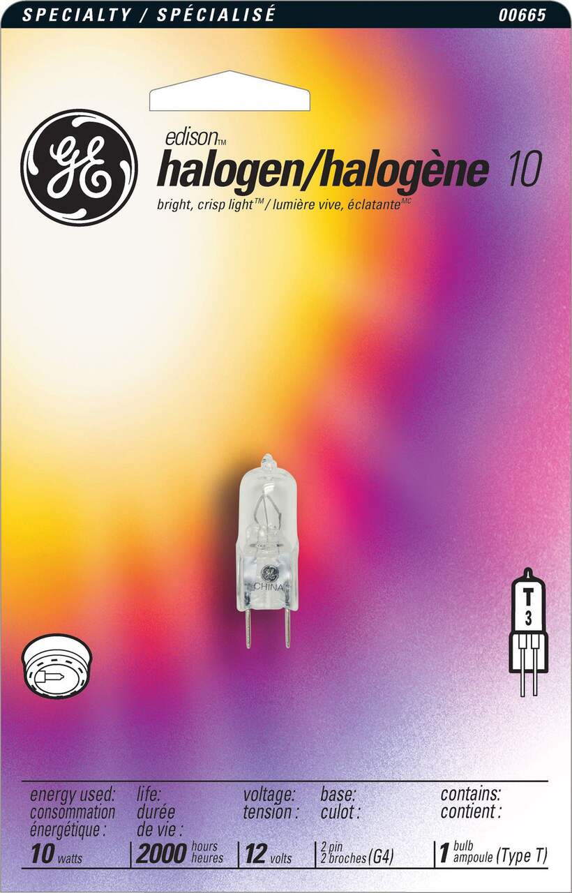 Osram 64418 - 12V 10W G4 64418 Bi Pin Base Single Ended Halogen