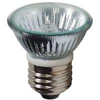 NOMA MR16 E26 Base Dimmable Halogen Flood Light Bulbs, 2700K, 560 Lumens, Soft White, 50W, 2-pk