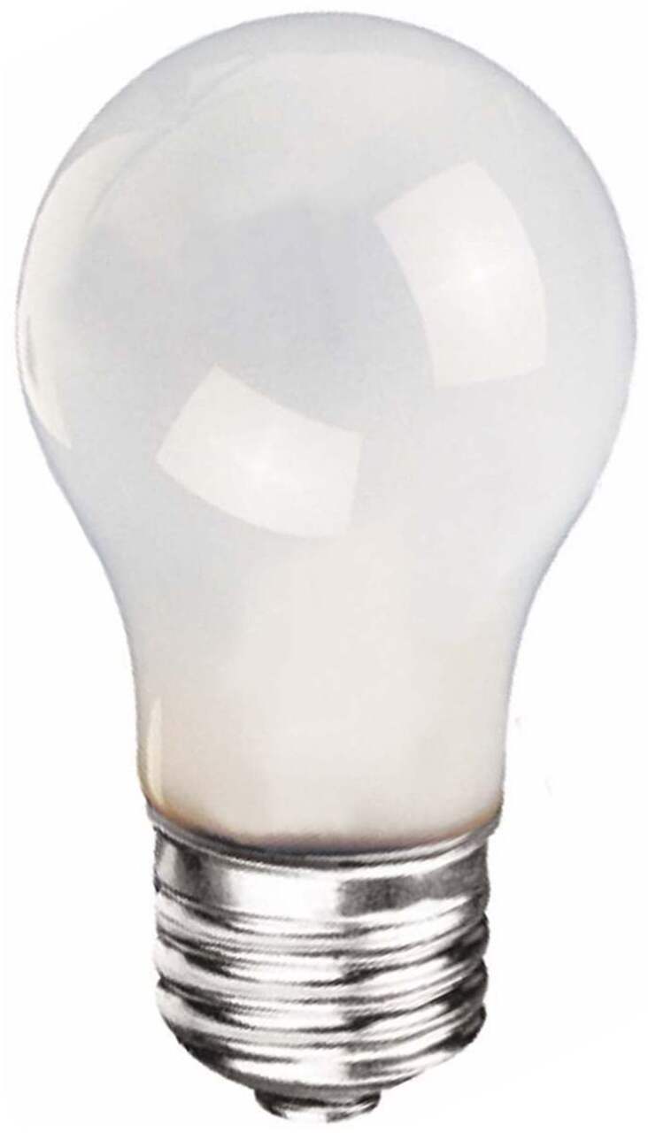 NOMA A15 E26 Base Oven Frosted Incandescent Light Bulb, 350 Lumens, Warm  White, 40W