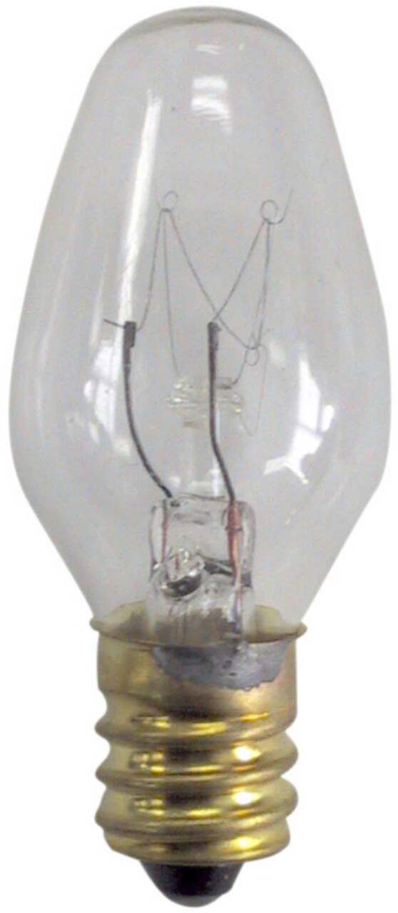 Ampoule pour veilleuse DEL, C7, blanc froid, 1 W, 2/pqt de XTRICITY
