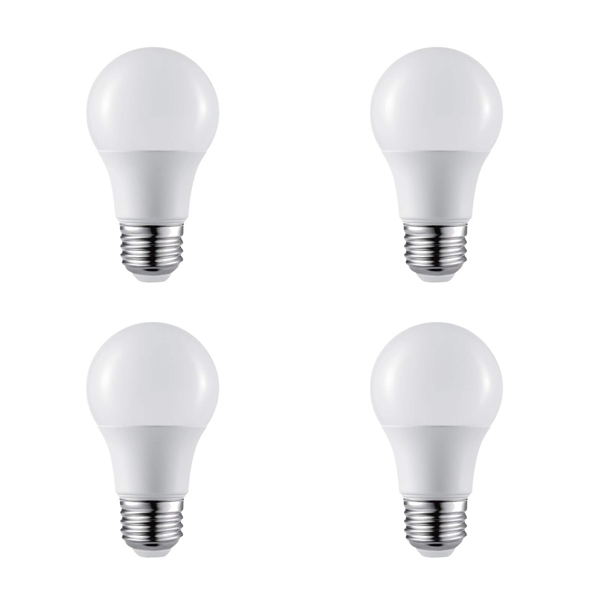 Noma A19 E26 Base Non-dimmable Led Light Bulbs, 800 Lumens, Soft White 