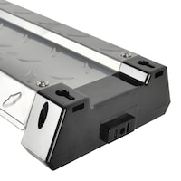 Barre d'éclairage d'intérieur à DEL à 2 tubes à motif de losange NOMA, 4000 lumens, 4 pi, lumière du jour, 40 W CloseUp