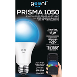 Geeni Prisma 1050 E26 Base Smart Wi-Fi LED Light Bulb, Colour & White, 75W Equivalent Front_Flat