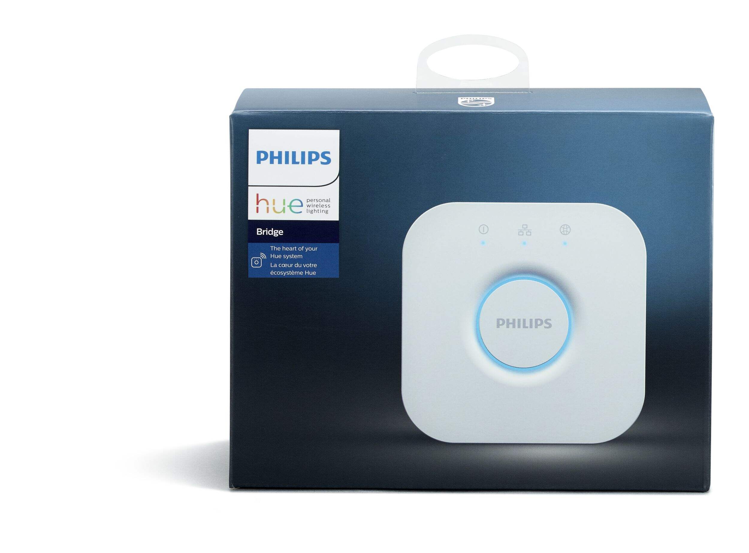 Pont Philips Hue pour maison intelligente Front_Elevated