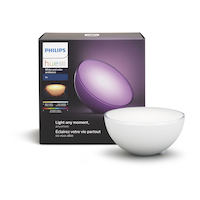 Lampe de table portative à DEL intelligente Philips Hue Go, blanc et couleur Composite_or_Mixed