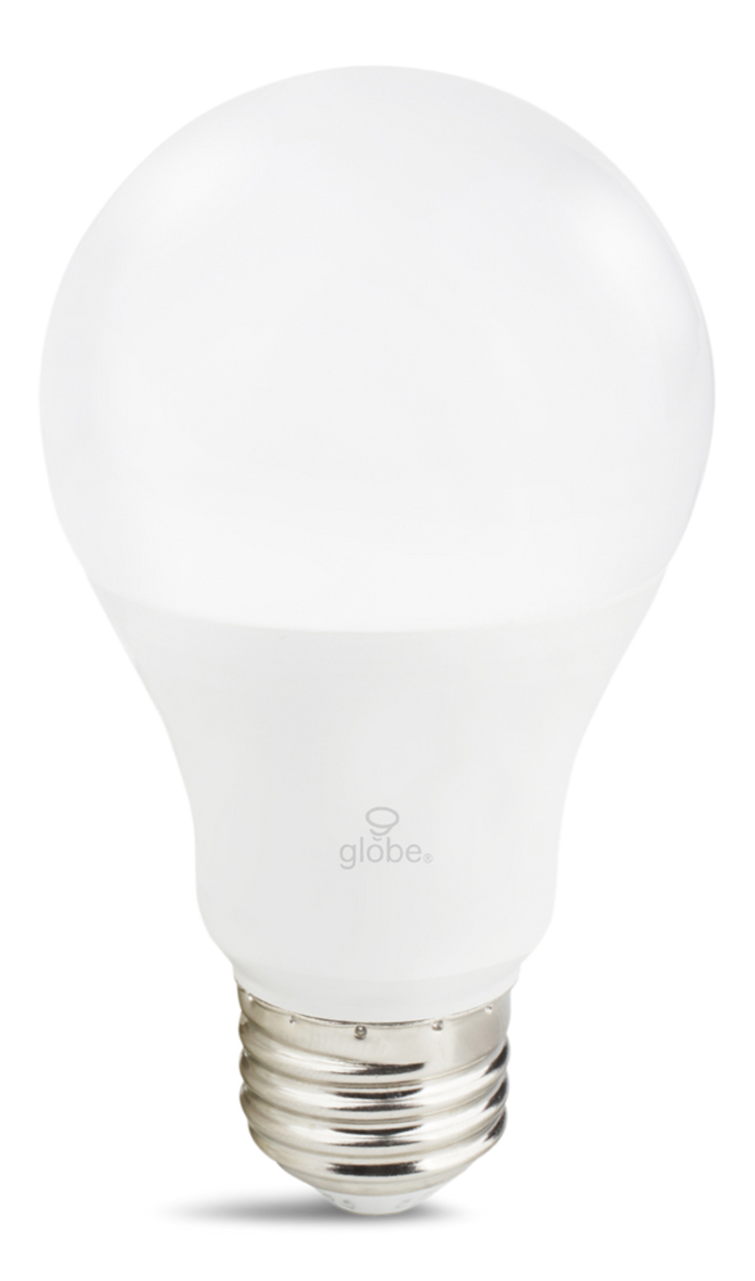 Globe Electric A19 Smart WiFi Dimmable LED Light Bulb, 800 Lumens