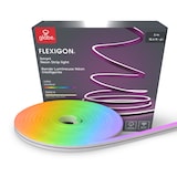 Lampe fluorescente intelligente à DEL flexible pour l'intérieur et l'extérieur Globe Electric, multicolore, 5 m Front_Elevated