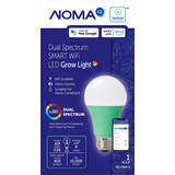 NOMA iQ™ Smart Wi-Fi LED Grow Light Bulb, A19 Front_Flat