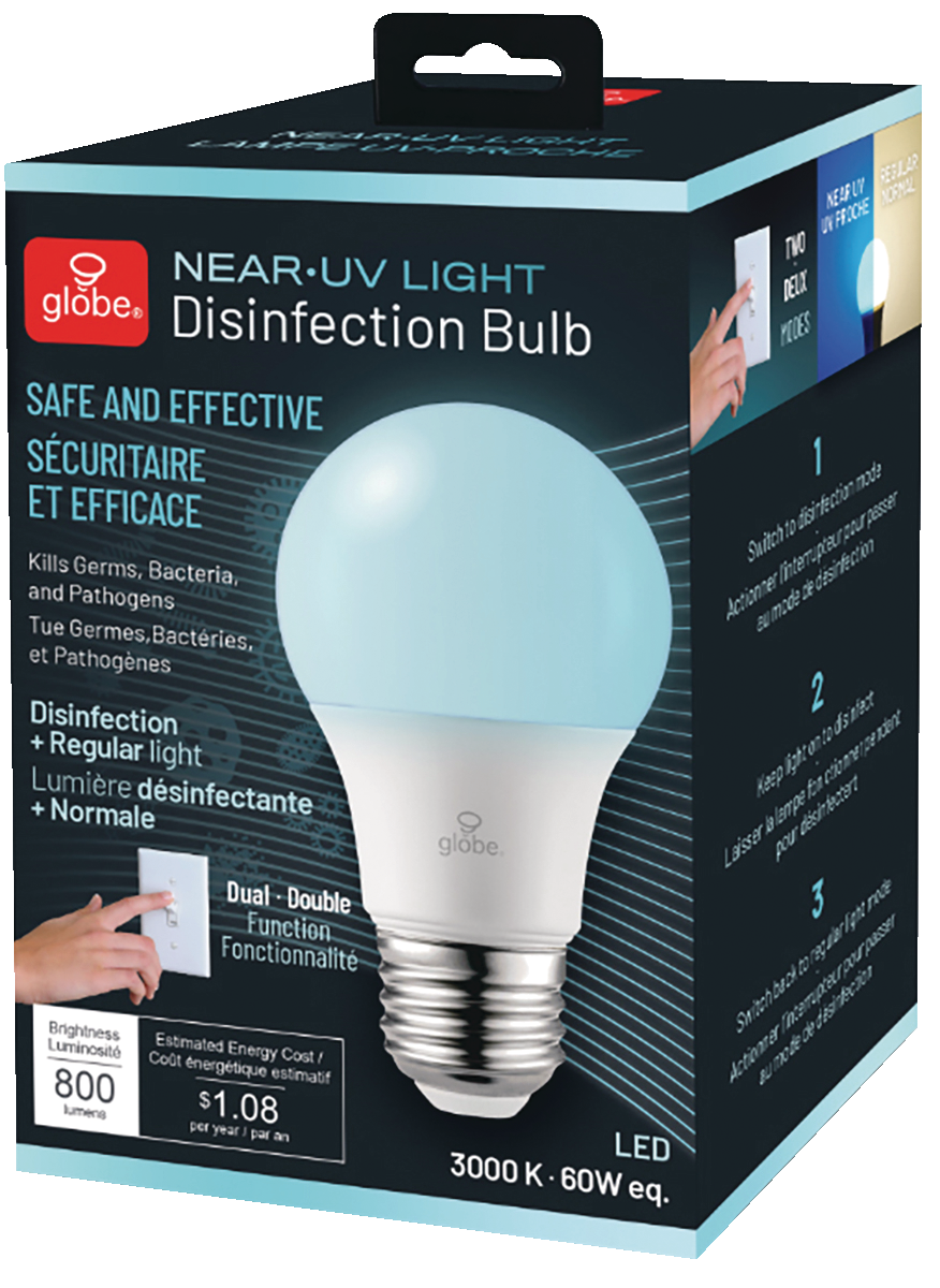 globe disinfection bulb