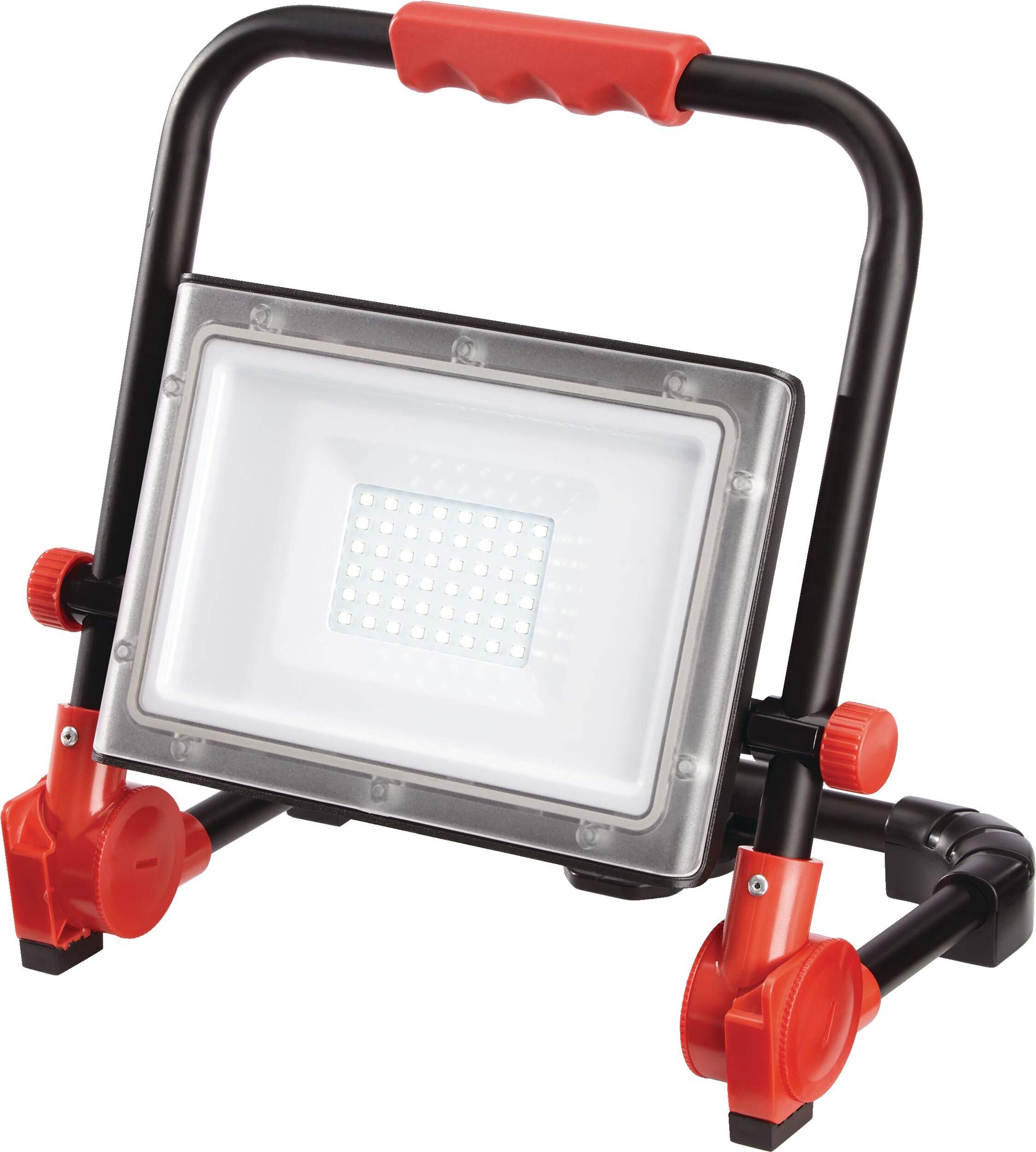 NOMA Slim Pivoting Head Rechargeable LED Light, Magnetic Feet, 2000 Lumens, 20W Front_Angled_Left